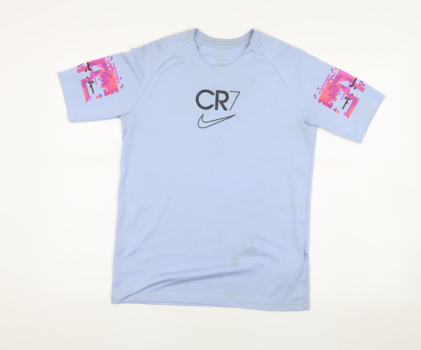 Nike Men's Blue CR7 Football Jersey T-Shirt XL