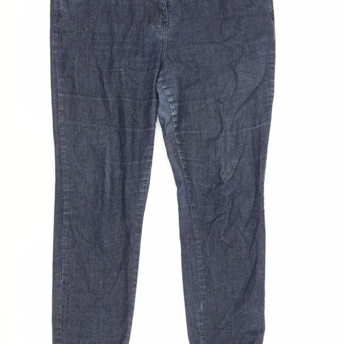 Red Herring Women's Blue High Rise Skinny Jeans Size 18