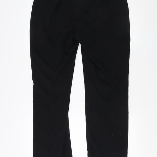 Marks and Spencer Black Women's Straight Trousers Size 14