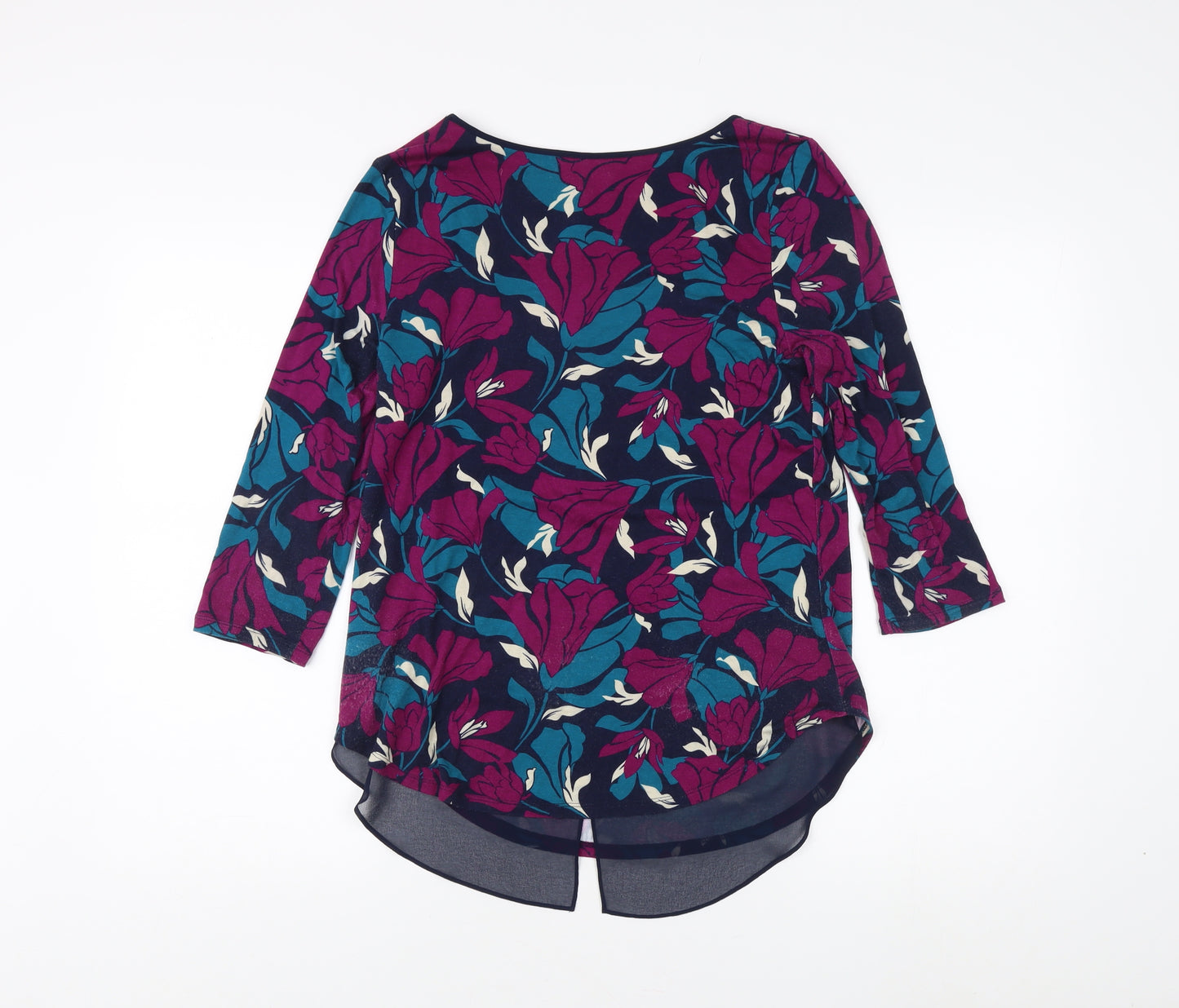 Marks and Spencer Women's Multicoloured Floral Blouse Size 10