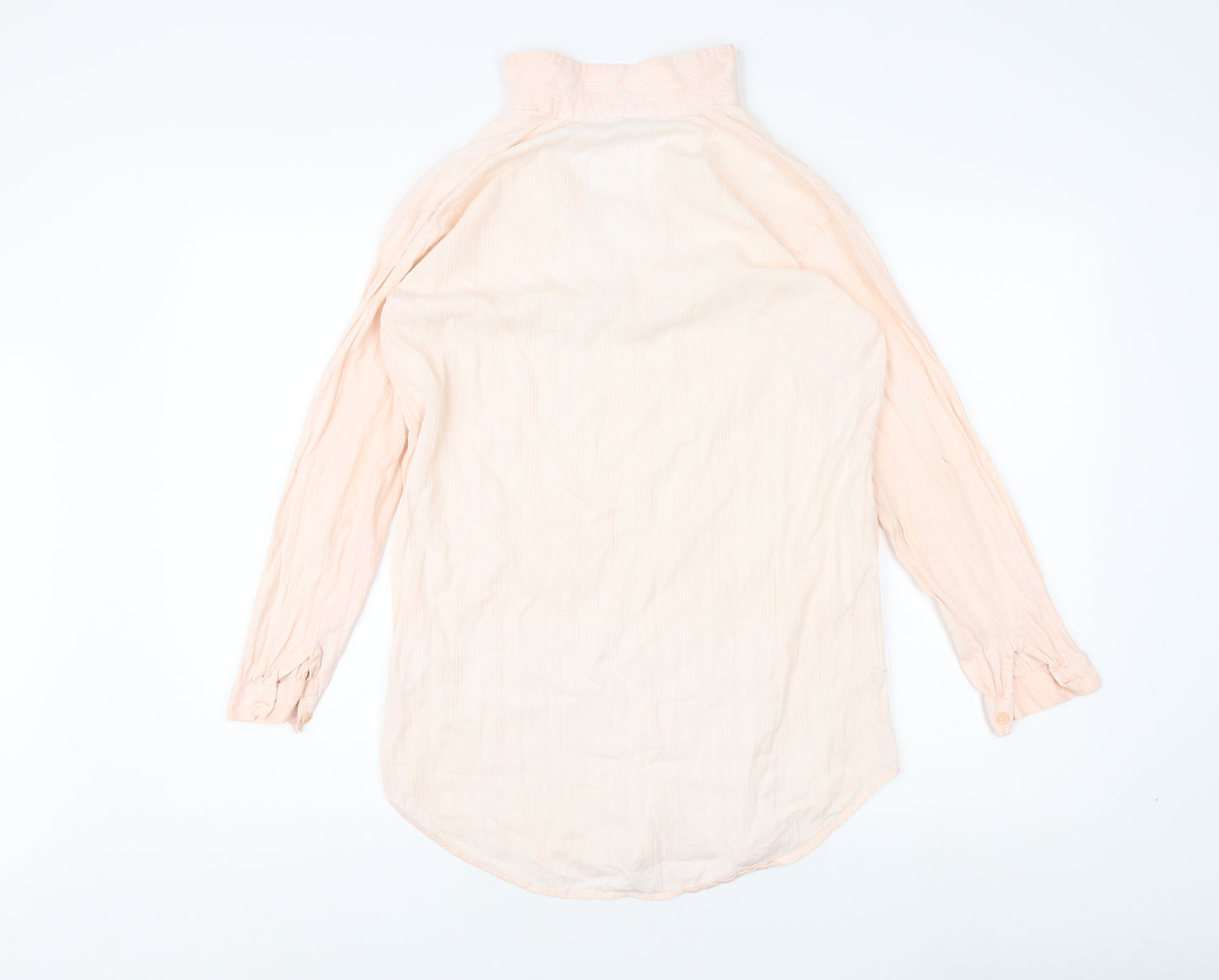 Miss Selfridge Beige Collared Blouse Women S