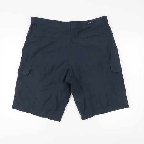 Marks and Spencer Blue Cargo Shorts, 38in, Summer Style