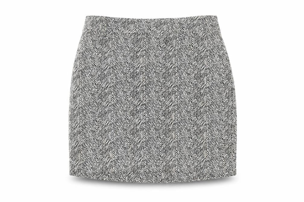 Front view of Next Women's Multicoloured Herringbone Skirt, size 8