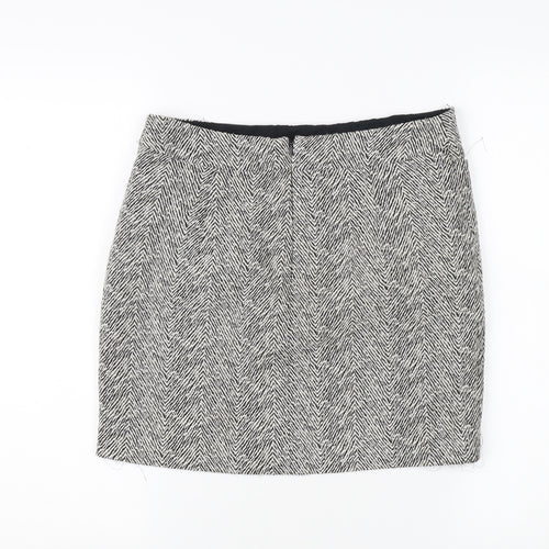 Next Women's Multicoloured Herringbone Skirt Size 8