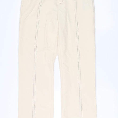 4TH + RECKLESS Women's Beige Chino Trousers Size 8