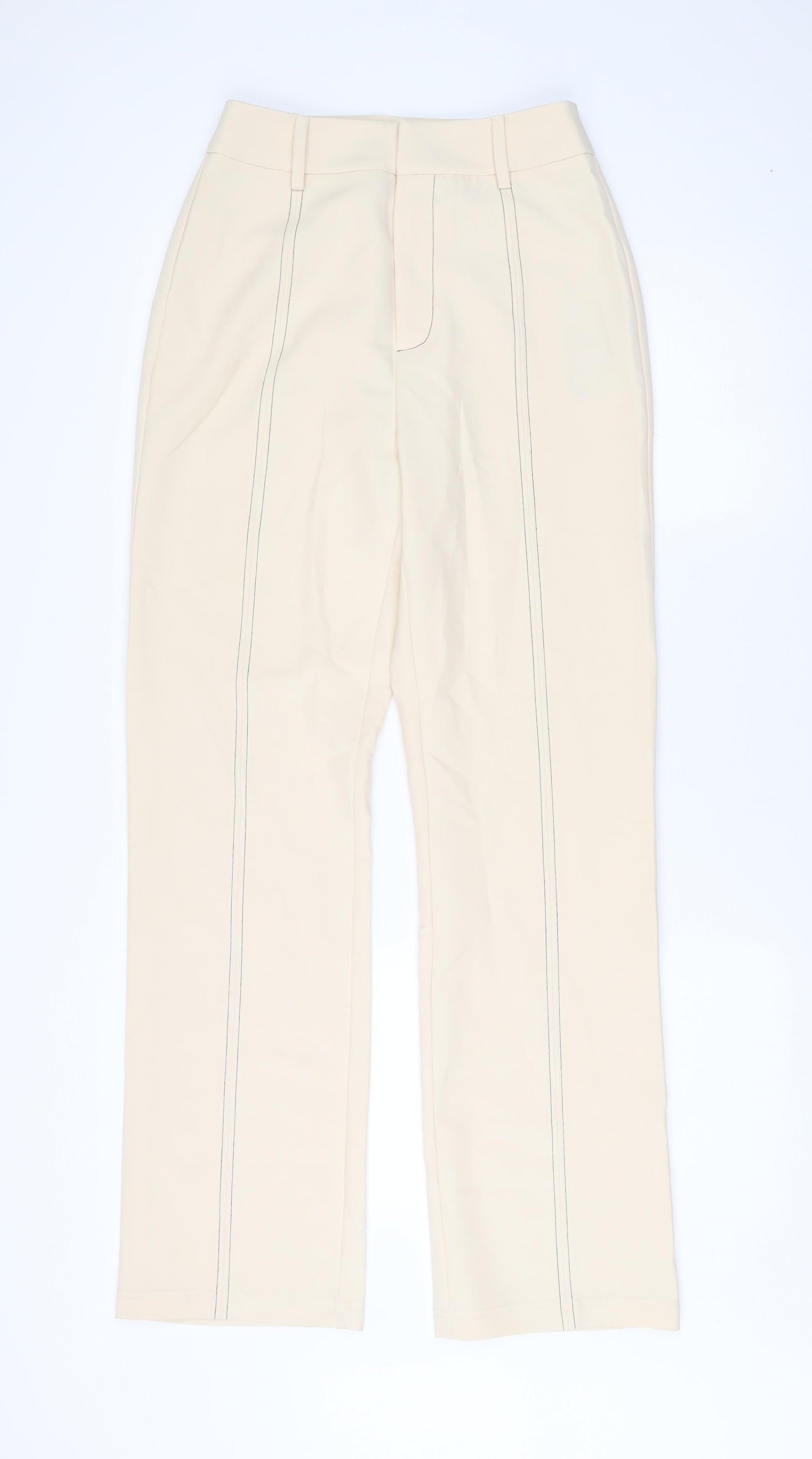 4TH + RECKLESS Women's Beige Chino Trousers Size 8