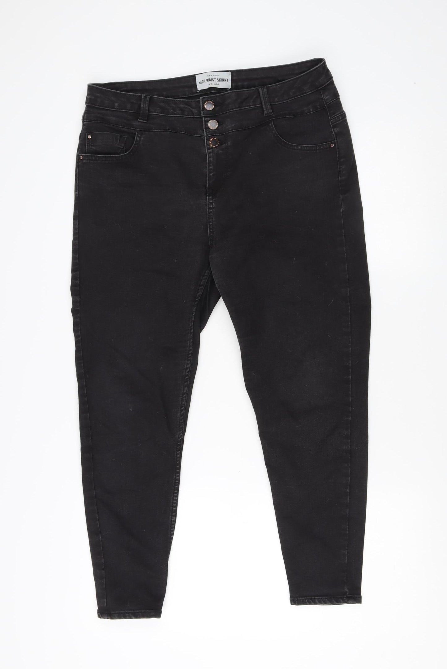 New Look Woman's Black Skinny Jeans Size 16