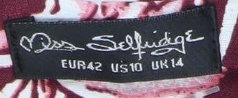 Miss Selfridge Women's Floral Trousers Size 14