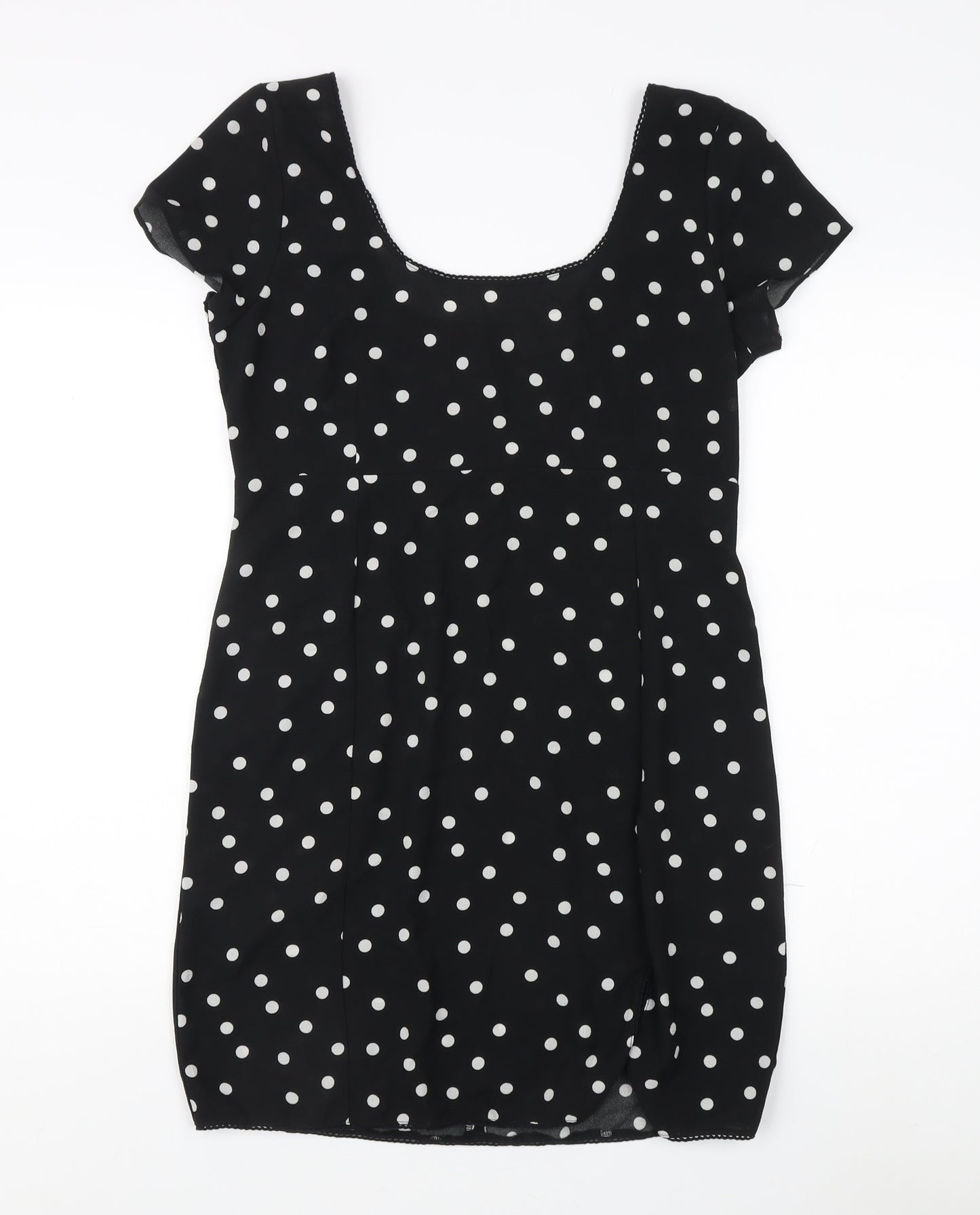 ASOS Women's Black Polka Dot Dress Size 12