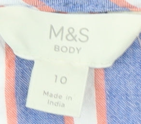 Marks and Spencer Women's Multicoloured Slip Dress