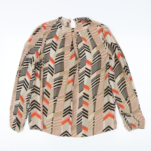 Dorothy Perkins Women's Geometric Blouse UK 12