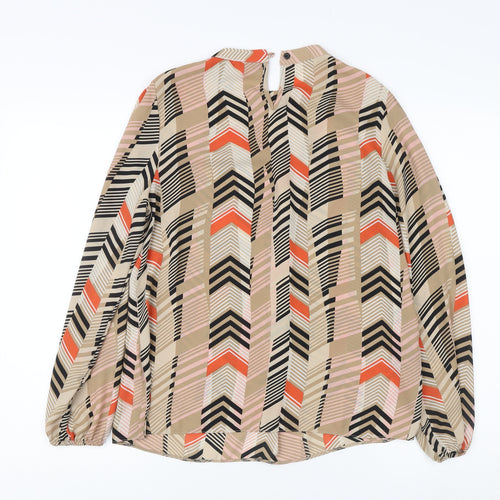 Dorothy Perkins Women's Geometric Blouse UK 12