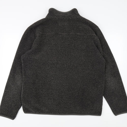 Fabri8 Men's Black Pullover Sweatshirt L