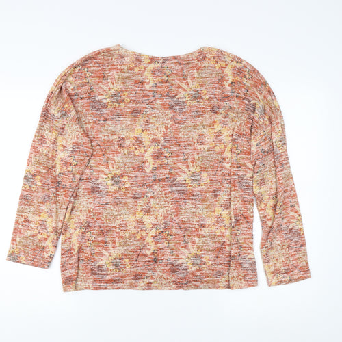 Isle Women's Multicoloured Floral Boat Neck Top