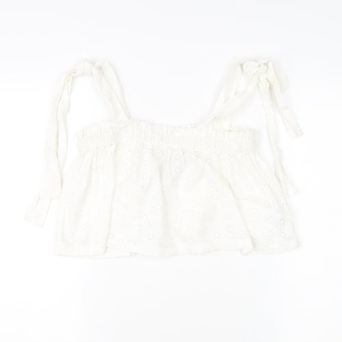 Collusion Women's White Camisole Tank Top Size 10