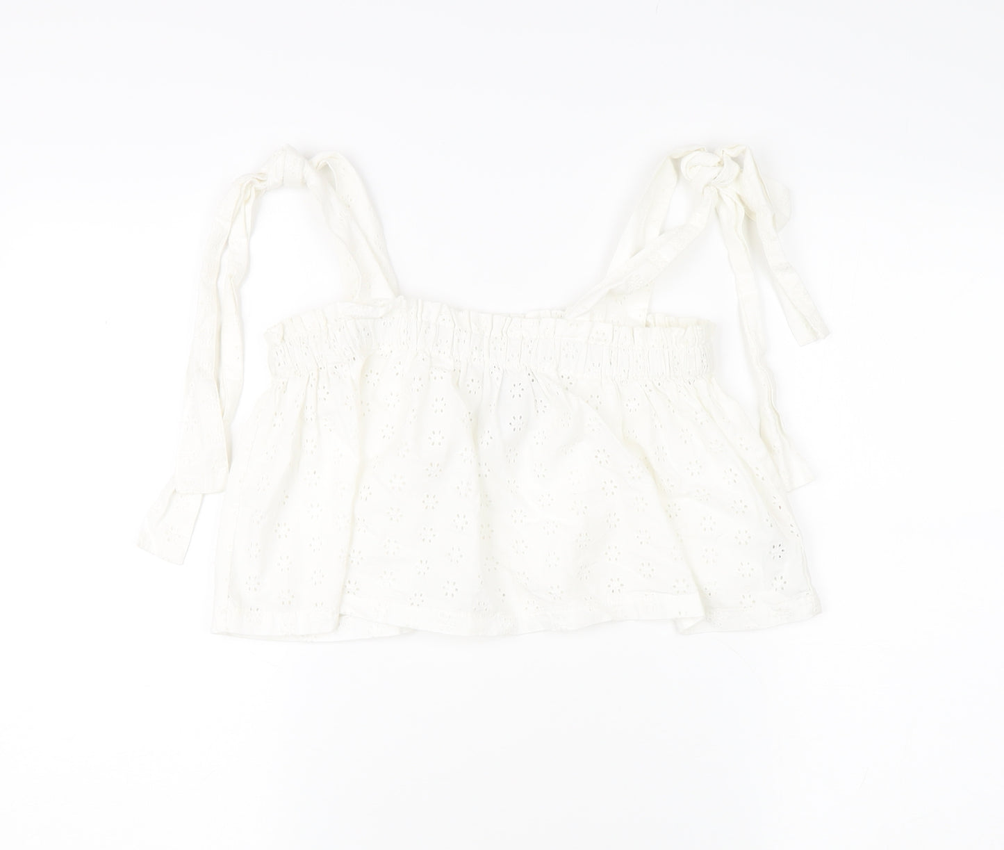 Collusion Women's White Camisole Tank Top Size 10