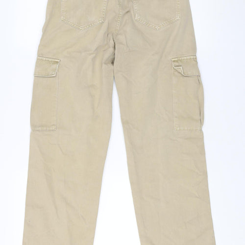 Pull&Bear Women's Beige Khakis Jeans Size 8