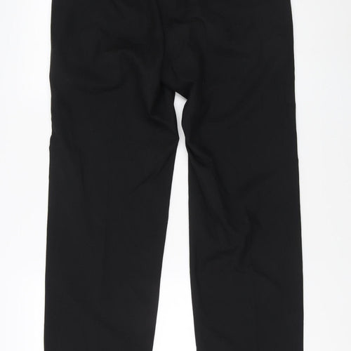 Marks and Spencer Men's Black Formal Trousers Size 34