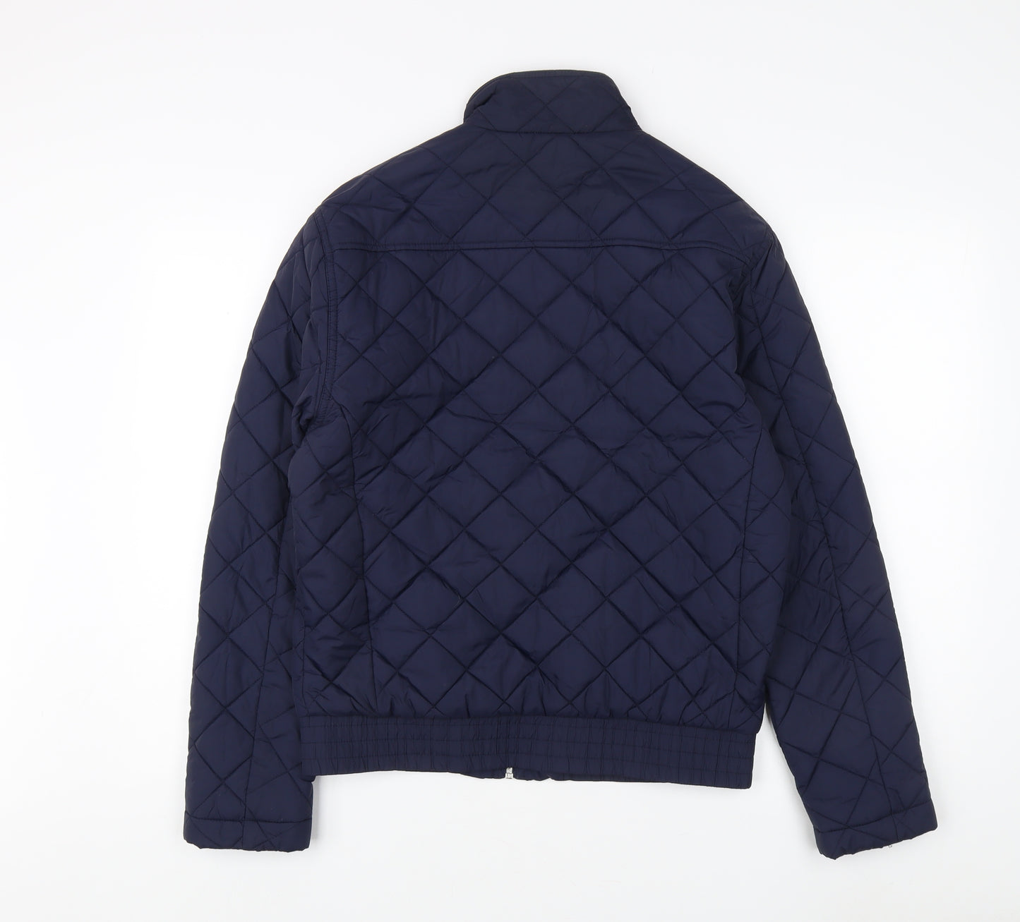 Marks and Spencer Women's Blue Quilted Jacket S