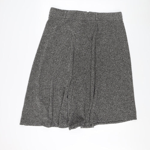 Marks and Spencer A-Line Midi Skirt Grey Women Size 18
