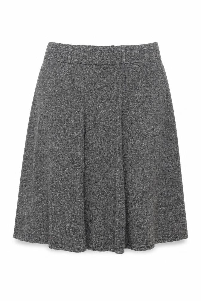 Marks and Spencer A-Line Midi Skirt Grey Women Size 18