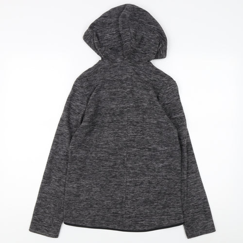 Next Women's Grey Hooded Active Jacket Size 6