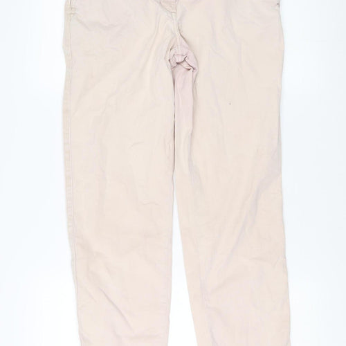 Marks and Spencer Beige Women's Trousers Size 8