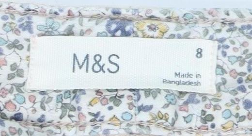 Marks and Spencer Beige Women's Trousers Size 8