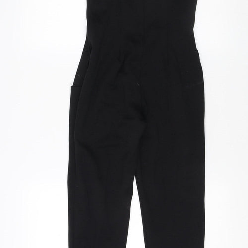 Miss Selfridge Women's Black Slim Jumpsuit, Size 10