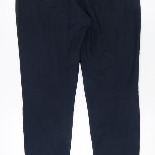 Zara Women’s Blue Skinny Cropped Trousers, Size 12