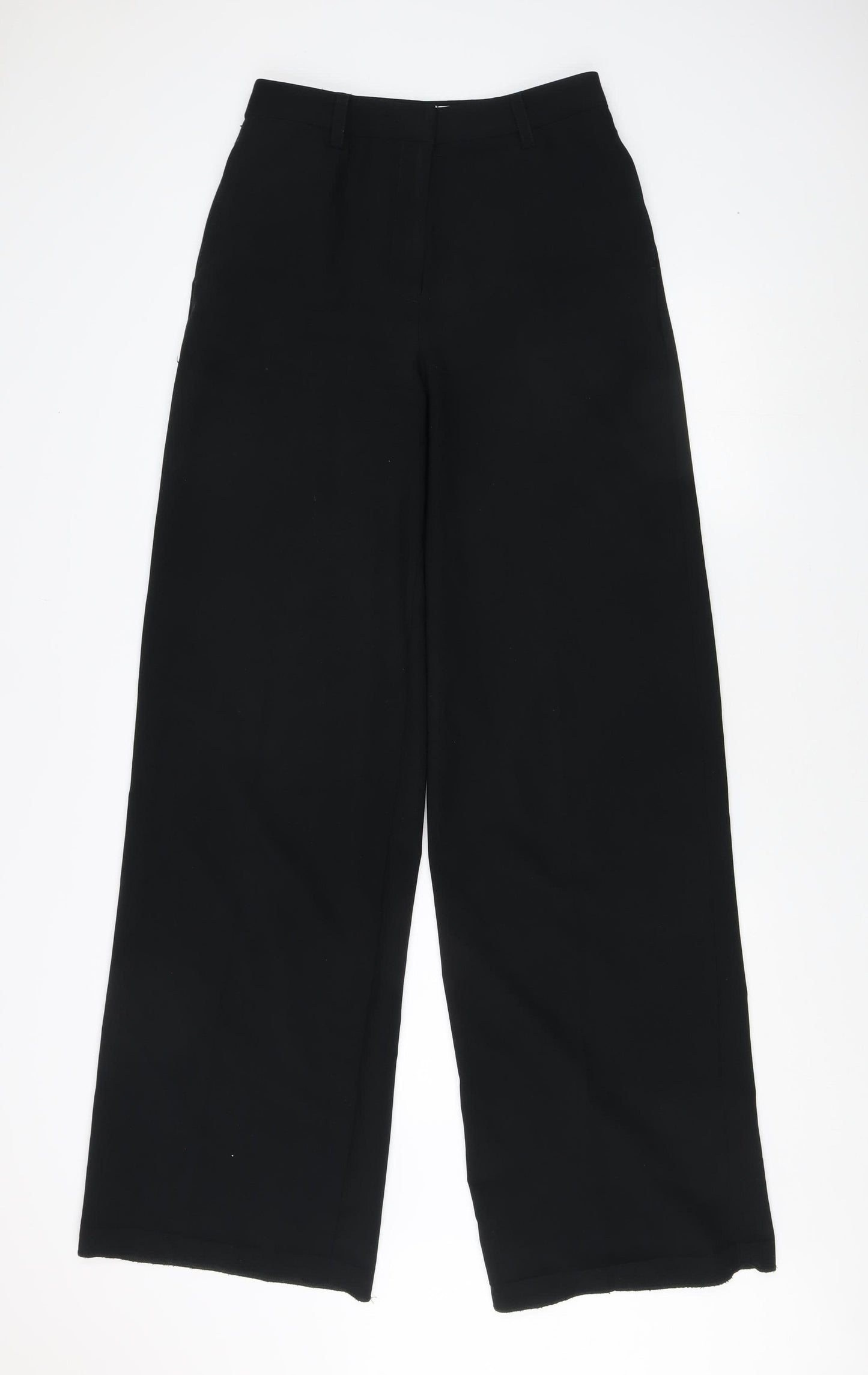 ASOS Design Women's Black Tall Wide-Leg Trousers