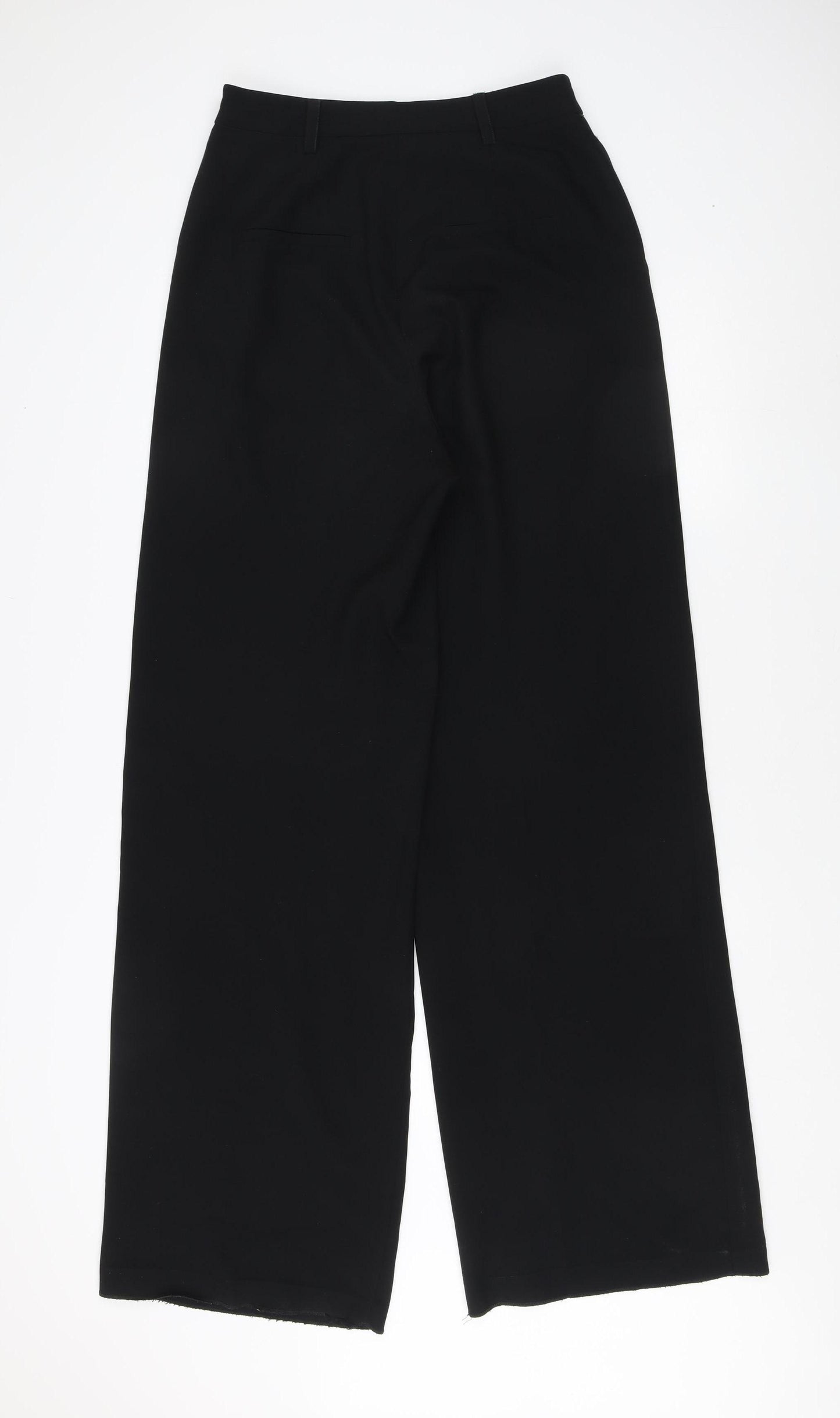 ASOS Design Women's Black Tall Wide-Leg Trousers