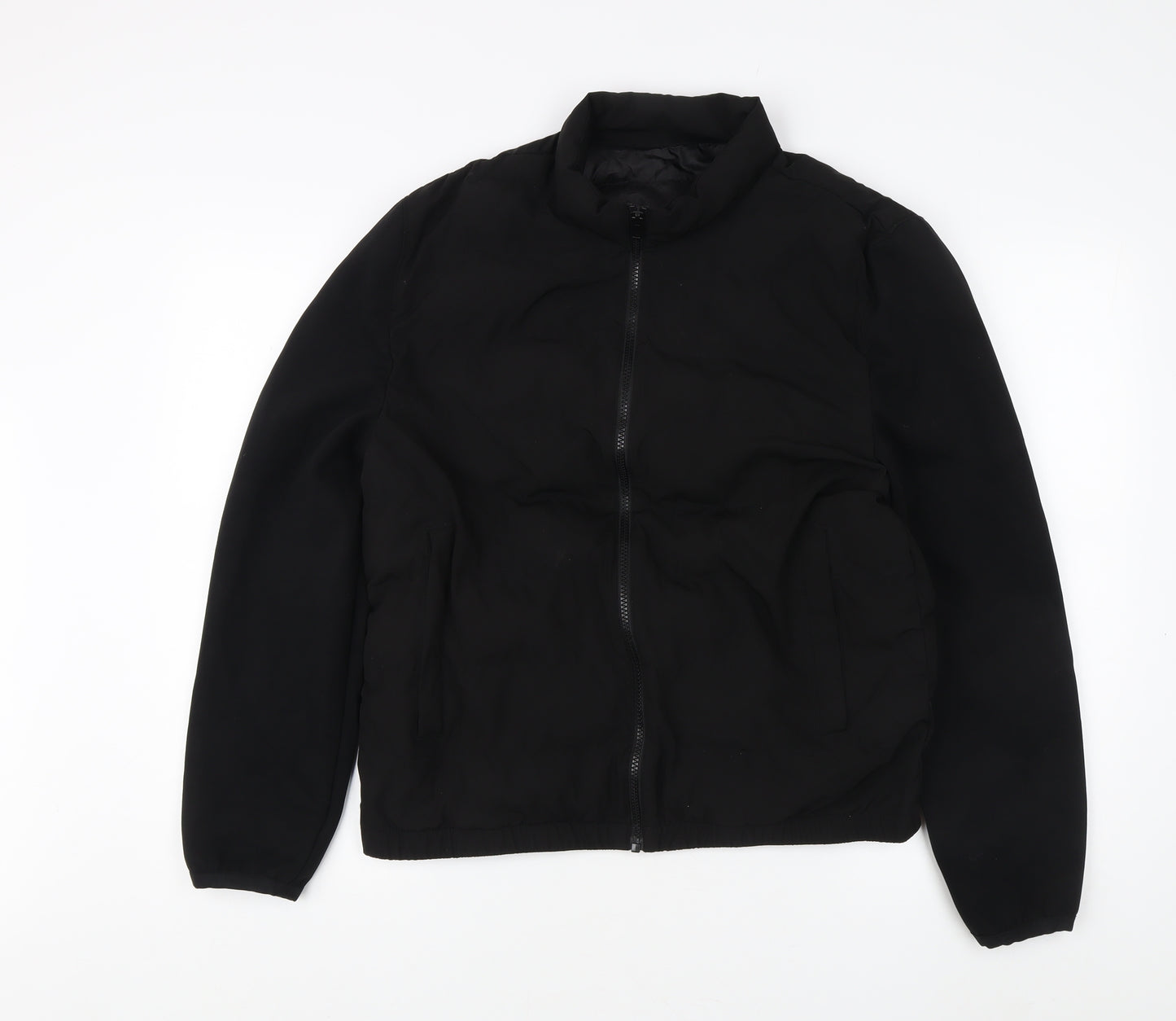 Zara Women's Black Basic Jacket L Casual