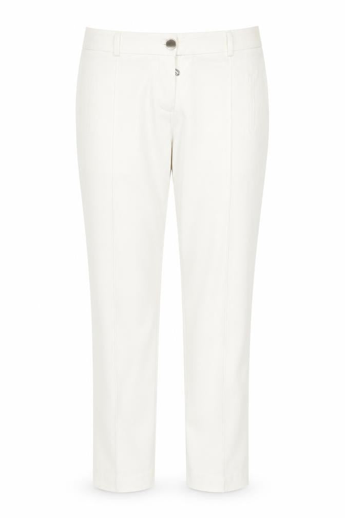 Miss Tic Women's White Trousers, Size 18, French Made