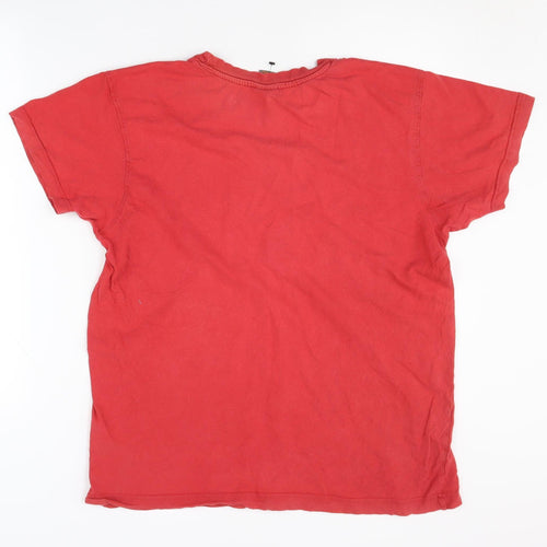 Trespass Men's Red Graphic Beach T-Shirt Medium
