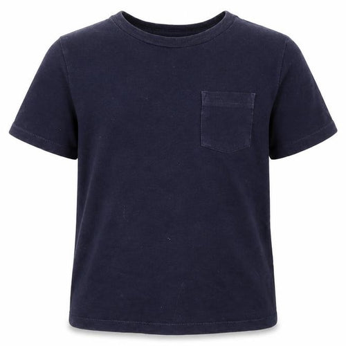 GAP Kids Boys Blue Cotton T-Shirt 6-7 Years Short Sleeve Casual