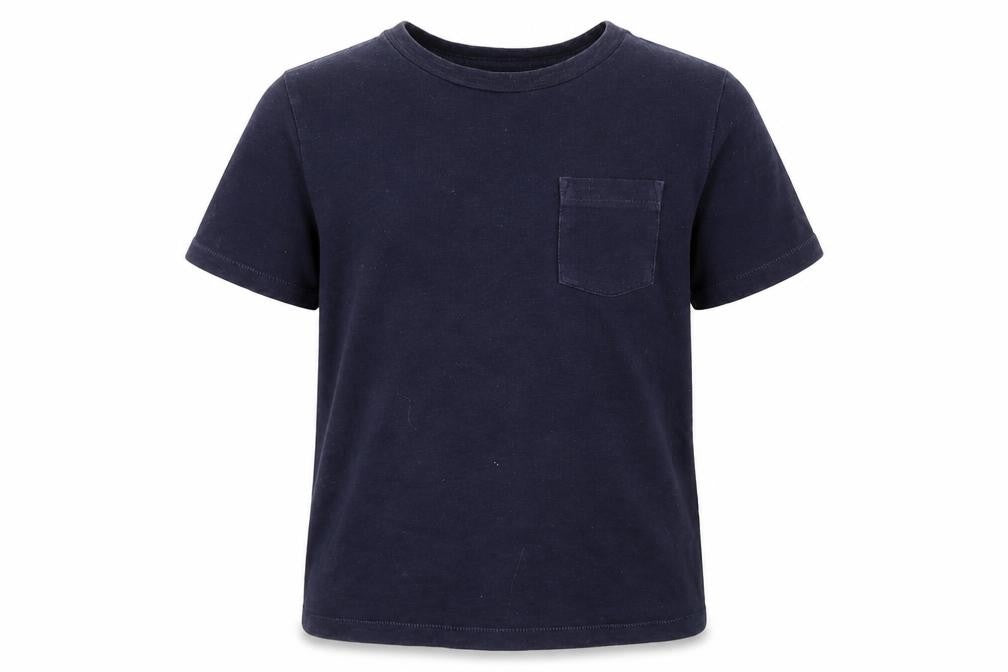 GAP Kids Boys Blue Cotton T-Shirt 6-7 Years Short Sleeve Casual