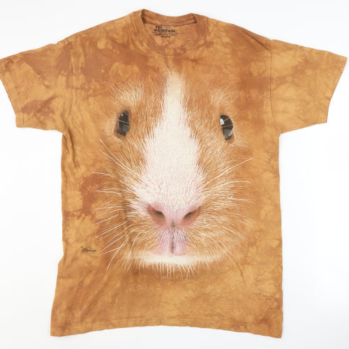 The Mountain Men's Brown L Animal Graphic T-Shirt