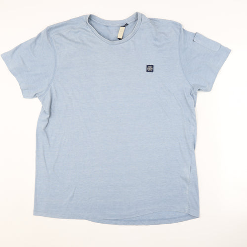 Duck and Cover Men's Blue XL Crew Neck T-Shirt