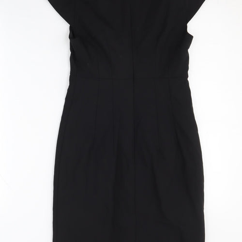 Banana Republic Women's Black Sheath Dress Size 4