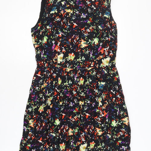 GAP Women's Multicoloured Floral Dress Size 10