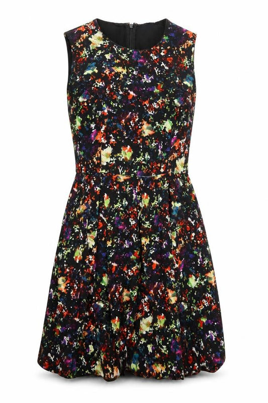 Front view of Gap Women's Multicoloured Floral Dress, size 10