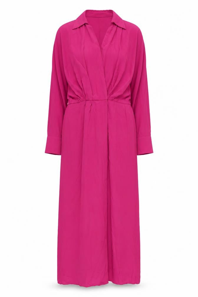 Massimo Dutti Women's Pink Shirt Dress XS