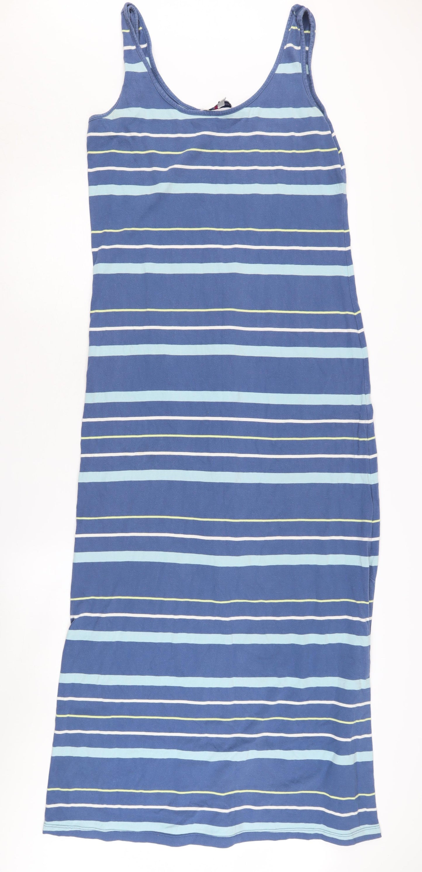 Crew Clothing Co. Women's Blue Striped Tank Dress Size 12
