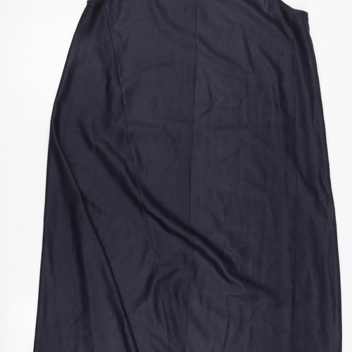 DKNY Women's Black Asymmetric Shift Dress S
