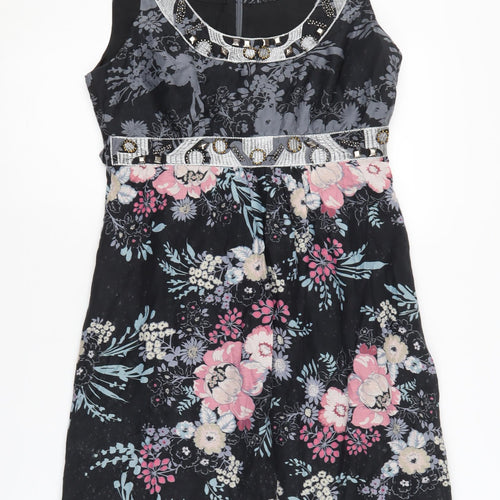 Oasis Women's Floral Fit & Flare Dress - Size 12