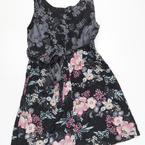 Oasis Women's Floral Fit & Flare Dress - Size 12