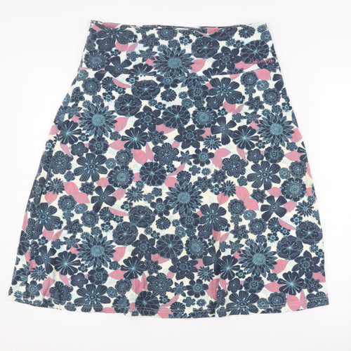 Weird Fish Women's Floral A-Line Skirt Size 10
