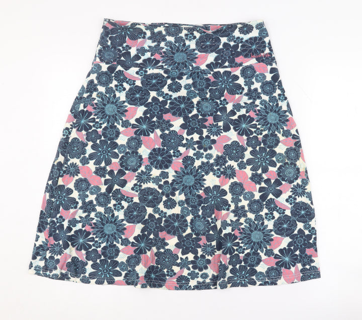 Weird Fish Women's Floral A-Line Skirt Size 10