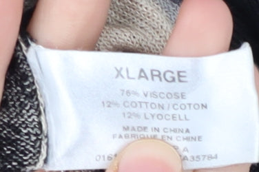 Planet Women's Black XL Jumper - Animal Print